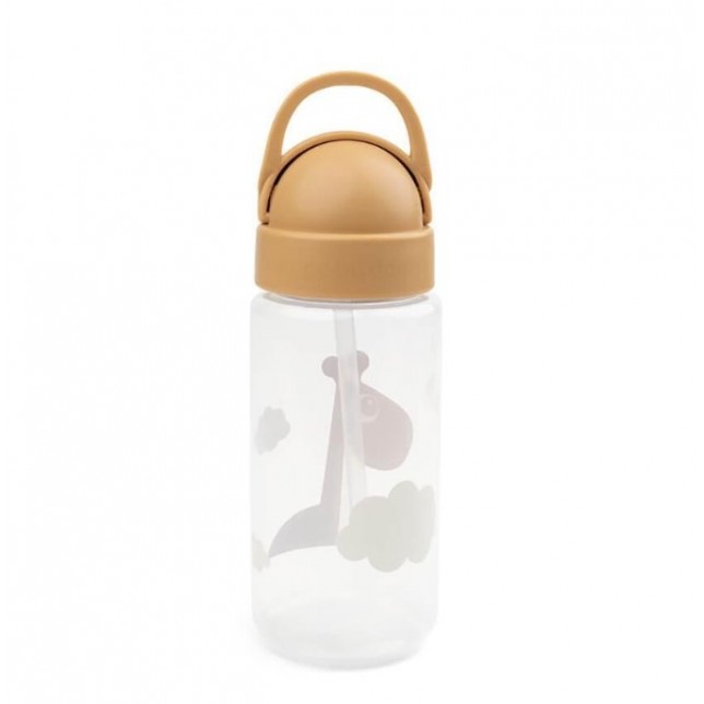 Gertuvė su šiaudeliu "Raffi Mustard", 350ml.