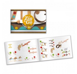 Djeco konstruktoriaus rinkinys "Zig & Go" 25 dalys