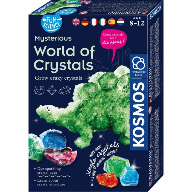 Smagiojo mokslo rinkinys "Kristalų pasaulis"