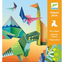 Djeco origami rinkinys "Dinozaurai"