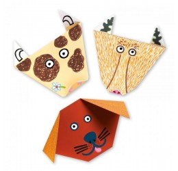 Djeco origami rinkinys "Gyvūnai"