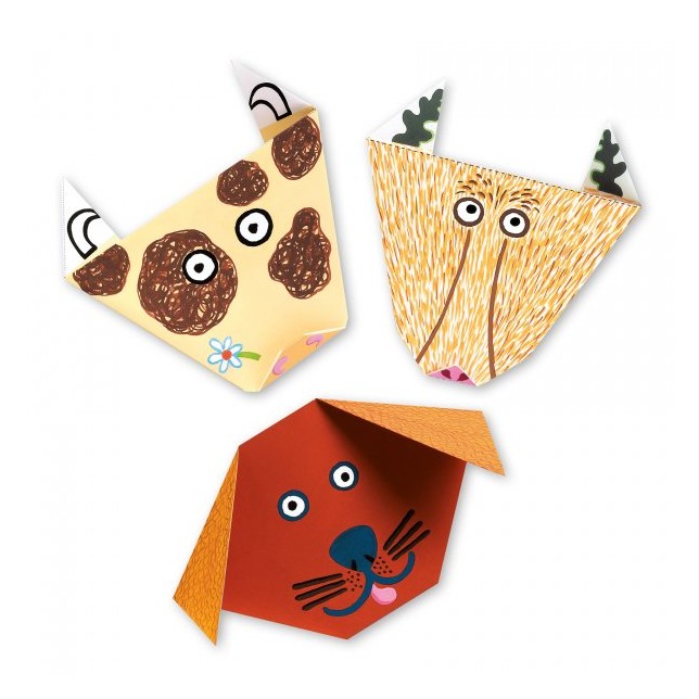Djeco origami rinkinys "Gyvūnai"