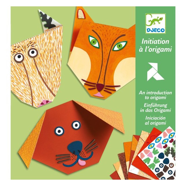 Djeco origami rinkinys "Gyvūnai"
