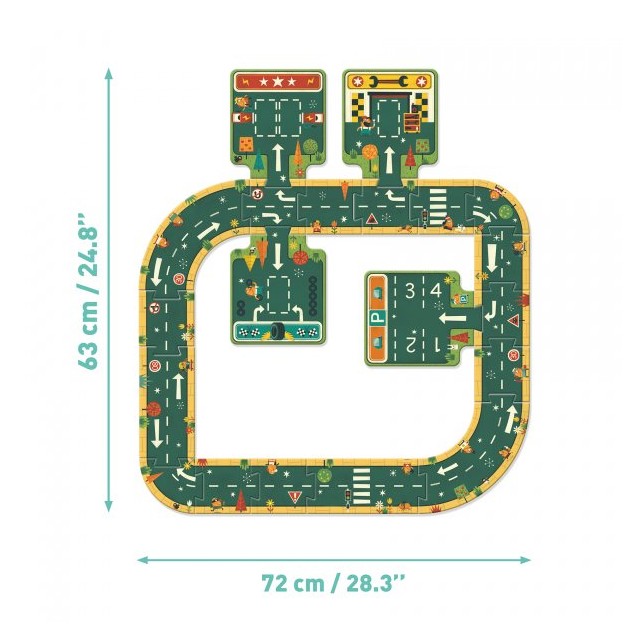 Djeco dėlionė "Gatvė" 3+