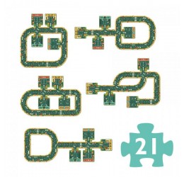 Djeco dėlionė "Gatvė" 3+