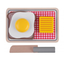 Medinis skrudintuvas su maisto produktų komplektu