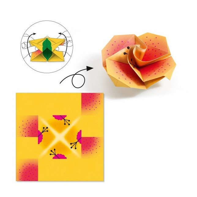 Djeco origami "Tropikai"