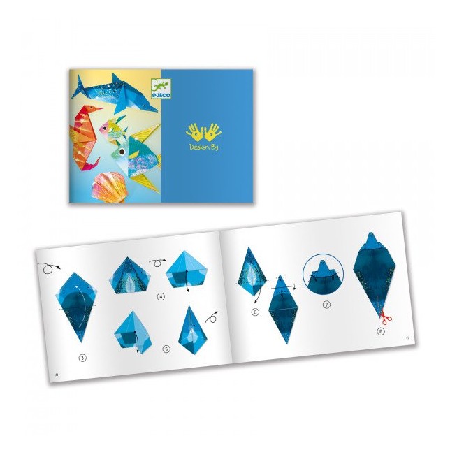 Djeco origami "Jūros gyvūnai"