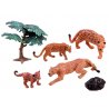 Gyvūnų figūrėlių rinkinys "Safari leopardai"
