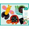 Djeco braižymo kortelės "Linksmieji gyvūnai" 3+