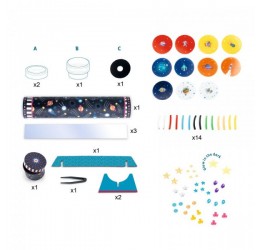 Djeco DIY rinkinys  - kaleidoskopas