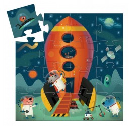 Djeco dėlionė "Kosmoso laivas" 16d.