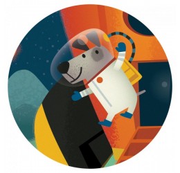 Djeco dėlionė "Kosmoso laivas" 16d.