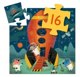 Djeco dėlionė "Kosmoso laivas" 16d.