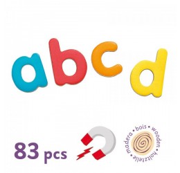 Djeco magnetinės raidelės 83 vnt