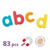 Djeco magnetinės raidelės 83 vnt