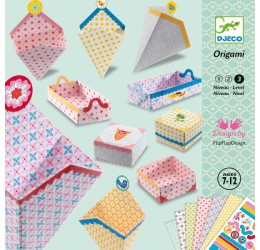 Origamis „Mažos dėžutės“