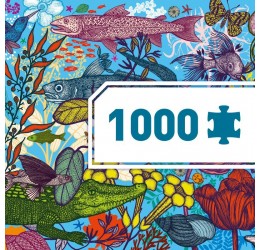 Djeco dėlionė - Jūra ir Žemė (1000 vnt. dalių)