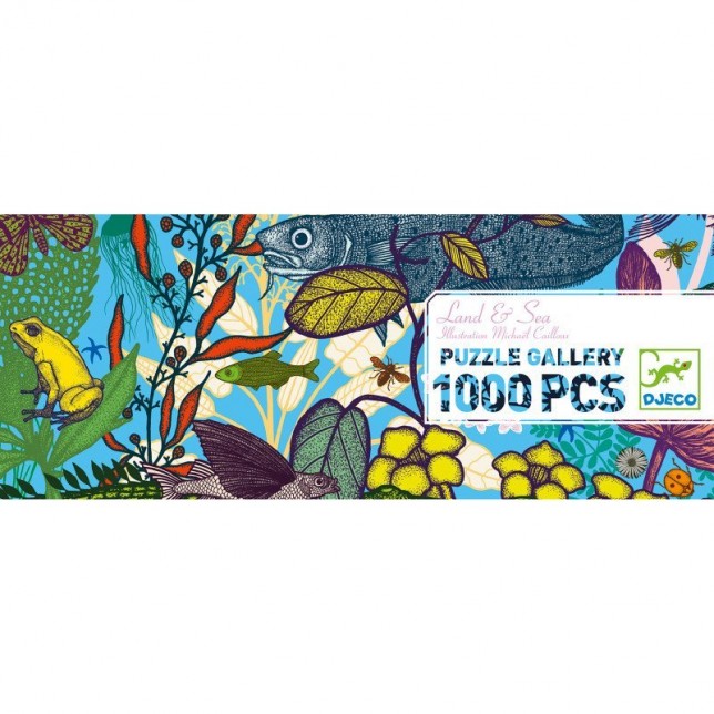 Djeco dėlionė - Jūra ir Žemė (1000 vnt. dalių)