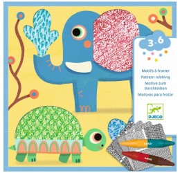 Djeco rankdarbių rinkinys - Papūga ir draugai