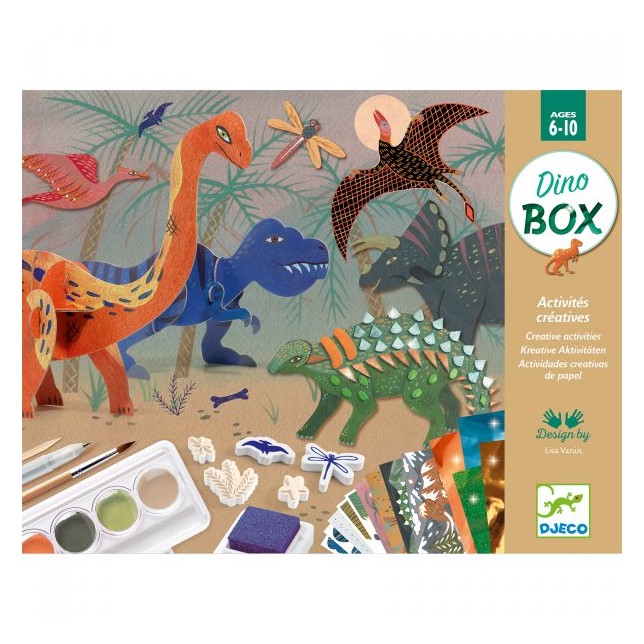 Djeco veiklos rinkinys - Dinozaurų pasaulis