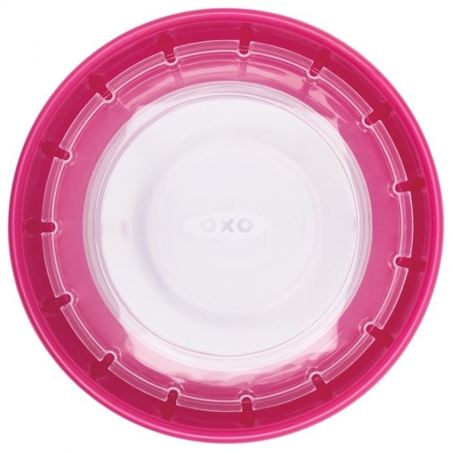 OXO rožinis puodelis kūdikiams