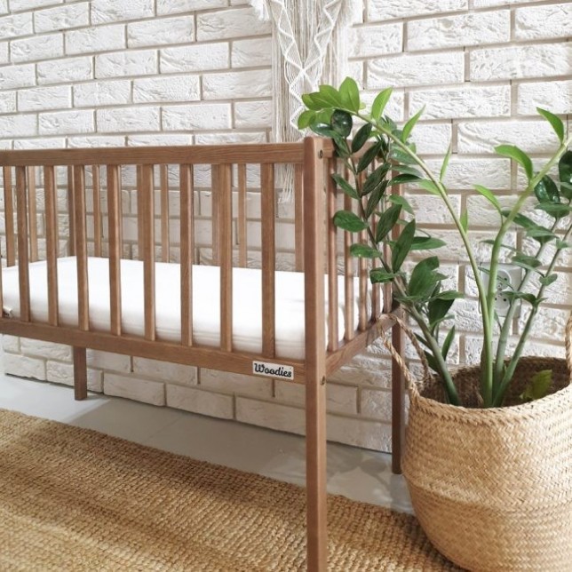 Mini kūdikių lovytė - "Crib Vintage" 90x40 cm
