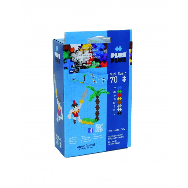 Mini PLUS PLUS 70 detalių "Piratas"