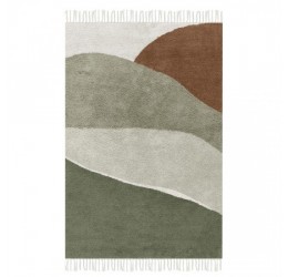 Modernaus dizaino kilimas "Horizon Olive"