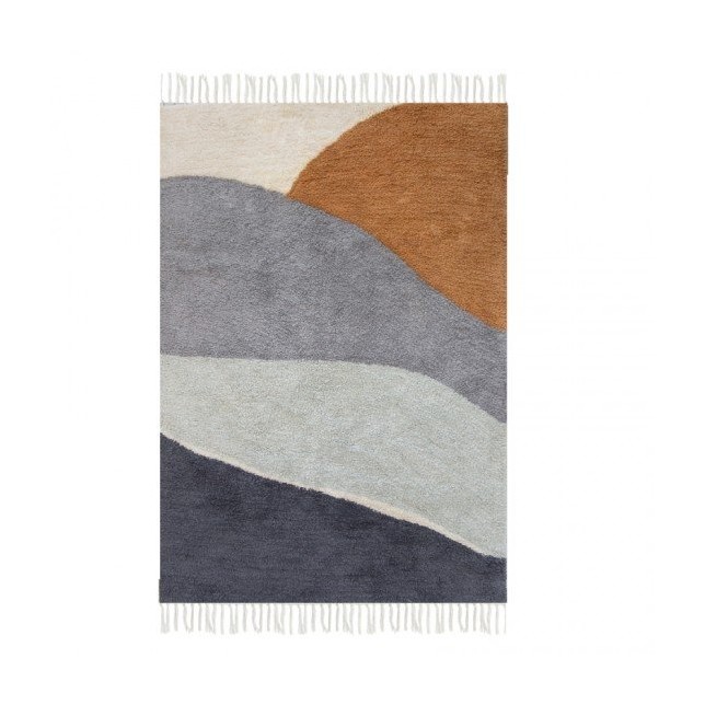 Modernaus dizaino kilimas "Horizon Blue"