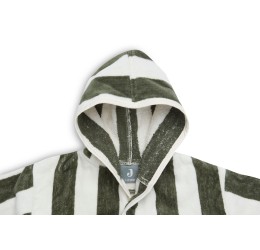 Vaikiškas chalatas "Žalias lapas" 3-4m