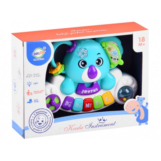 Spalvingas vaikiškas pianinas "Koala"