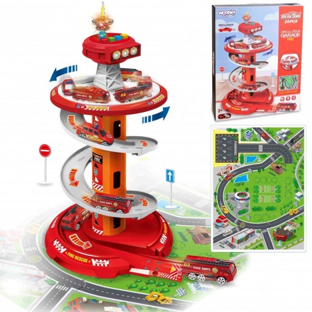 Garažas automobiliams "Track Spiral"