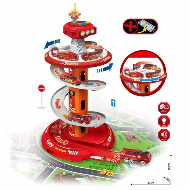 Garažas automobiliams "Track Spiral"