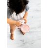 Rausvas indelis užkandžiams "Pingvinas"