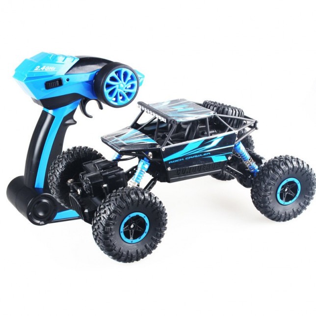 RC automobilis "Rock Crawler" mėlynas