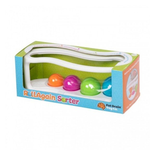 Edukacinis spalvų žaidimas "Roll Again Sorter"