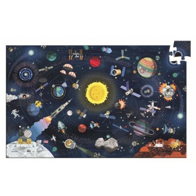 Djeco pažinimo dėlionė "Kosmosas" 6+