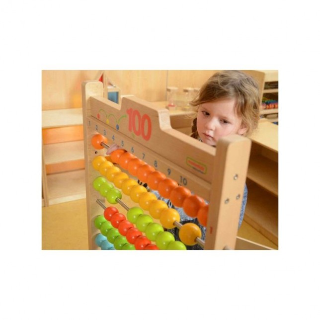 MASTERKIDZ pastatoma medinė skaičiuoklė