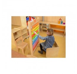 MASTERKIDZ pastatoma medinė skaičiuoklė