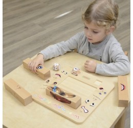 MASTERKIDZ medinė, edukacinė lenta ''Emocijos''
