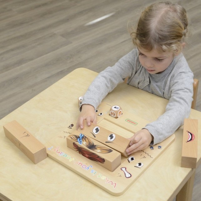 MASTERKIDZ medinė, edukacinė lenta ''Emocijos''