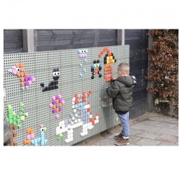 MASTERKIDZ kūrybinei lentai skirti smeigtukai ''Formos'' 64 vnt.