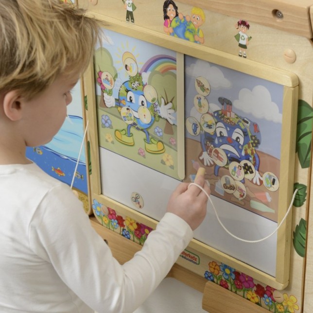 MASTERKIDZ edukacinė lenta ''Myliu savo planetą''