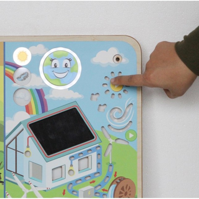 MASTERKIDZ edukacinė lenta ''Atsinaujinanti energija''