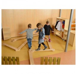 ''Masterkidz'' balansinis takas su įvairiomis tekstūromis