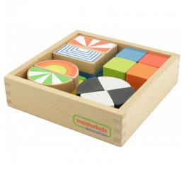 Masterkidz medinių kaladėlių žaidimas