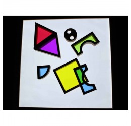 Masterkidz kaladėlės ''Vaivorykštė'' 30 vnt.