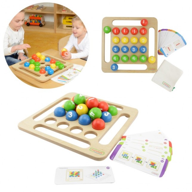 Masterkidz spalvotų kamuoliukų žaidimas