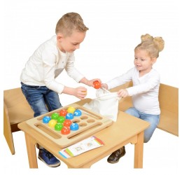 Masterkidz spalvotų kamuoliukų žaidimas